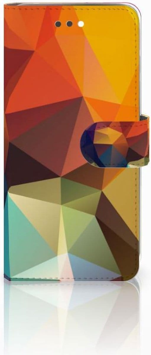 Apple iPhone 7 Plus | 8 Plus Book Case Polygon Color