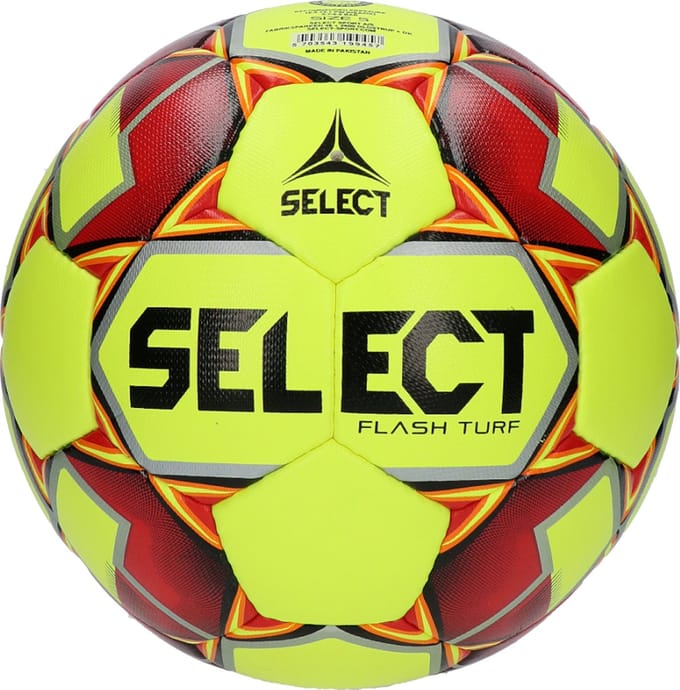 Select Flash Turf V23 Kunstgrasbal - Geel / Rood | Maat: 5