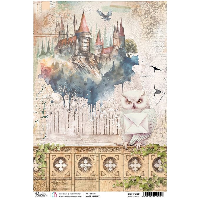 Motief strozijde "Wizard Academy - Magic Castle"