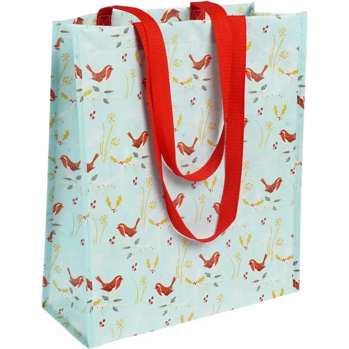 Shopper gerecycled plastic 40x34cm - Winterwandeling