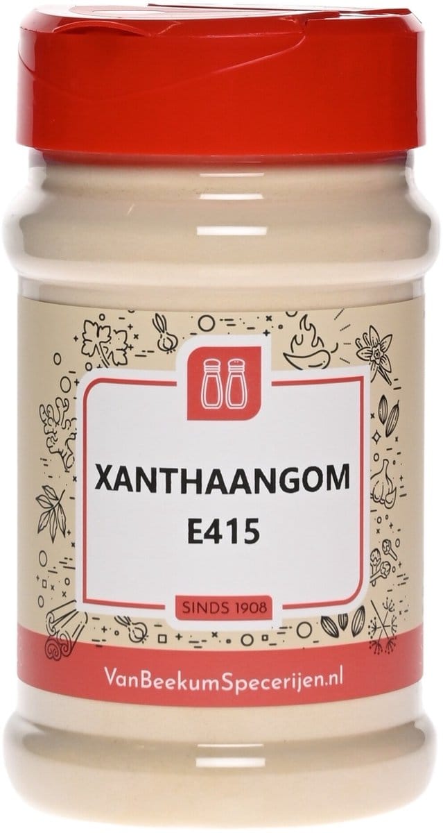 Van Beekum Specerijen - Xanthaangom (E415) - Strooibus 200 Gram