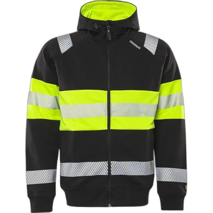 Fristads Signaliserende kleding High Vis stretch-sweatshirt met capuchon KL. 1 7532 Gkc 301032
