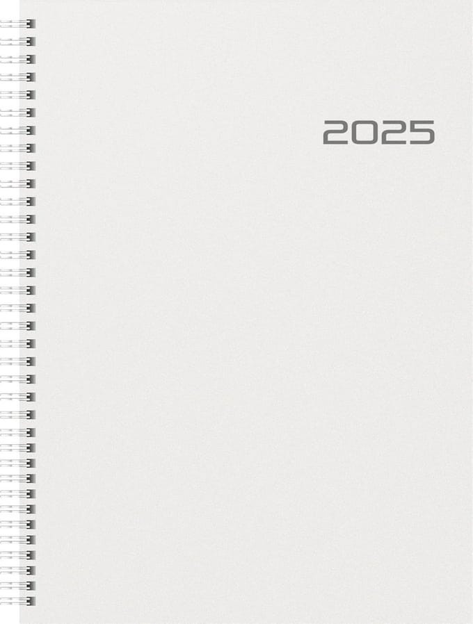 Navulagenda 2025 A4 Weekoverzicht PP Cover - 144 Pagina's