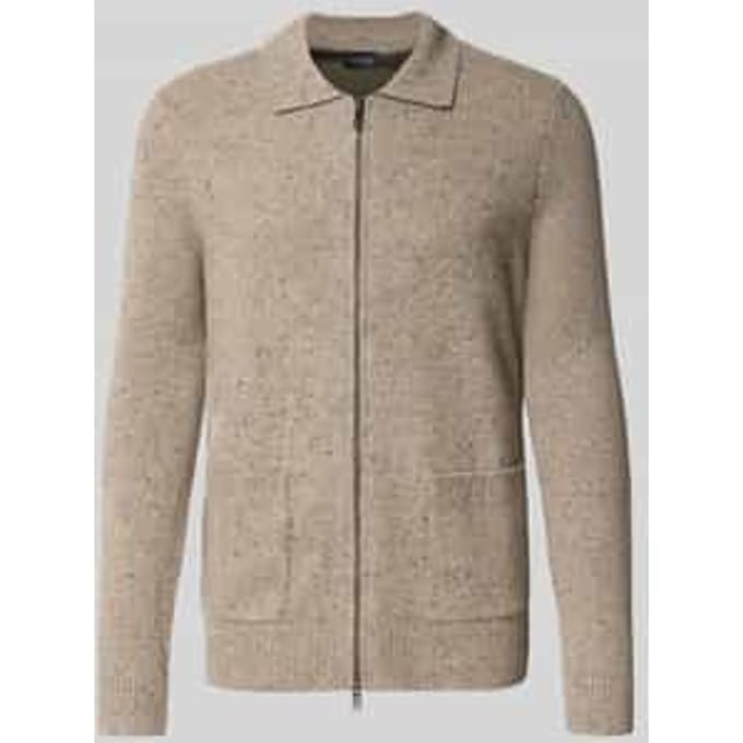 Cardigan met tweewegritssluiting