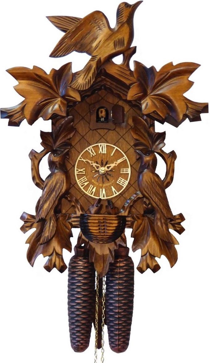 Engstler - 634 - Koekoeksklok - 1-daags ketting uurwerk