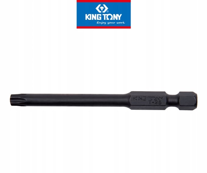 Torx Bit met Gat T20 x 110mm - 1/4" Aandrijving