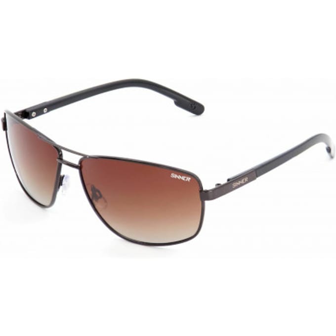 SINNER Brandon X - Zonnebril - Polariserende SINTEC® lenzen - Bruin - Unisex - One size - BIO based frame