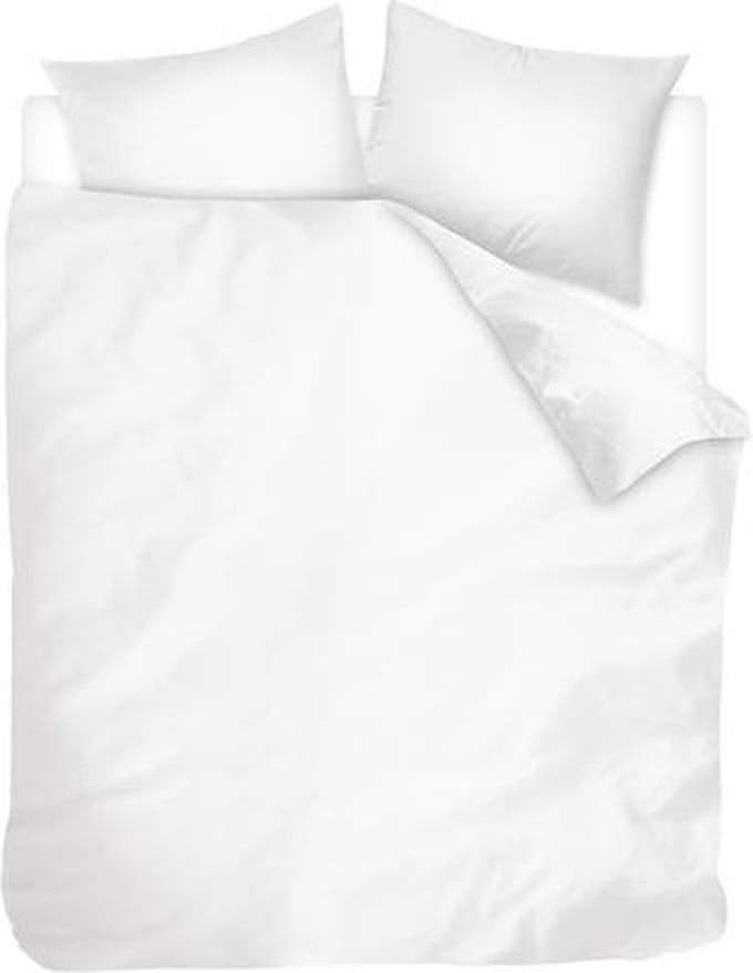 Snoozing Sade Dekbedovertrek - Extra breed - 260x200/220 cm - Wit