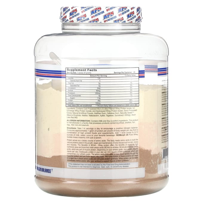 Isomorph 28, Puur Wei-isolaat, Napolitaans IJs, 2,27 kg(5 lbs)