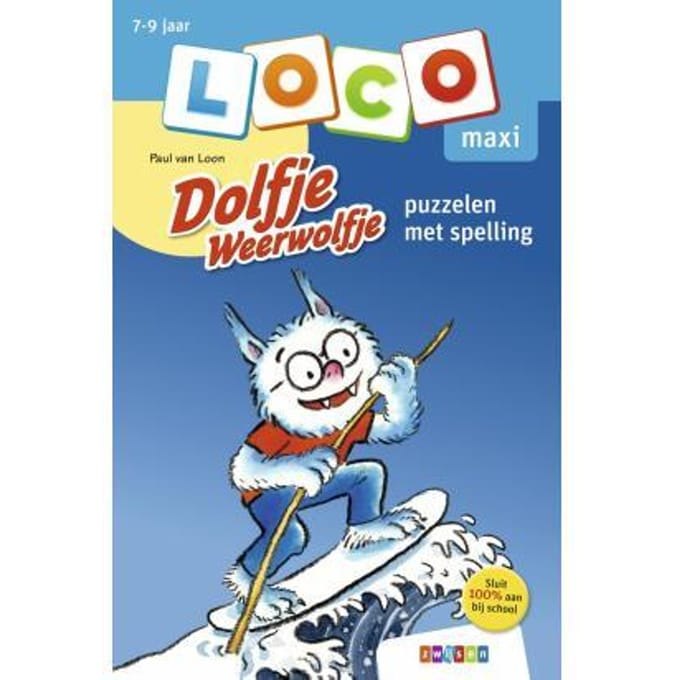 Loco Maxi Dolfje Weerwolfje Puzzelen Met Spelling - Loco Maxi - Paul van Loon