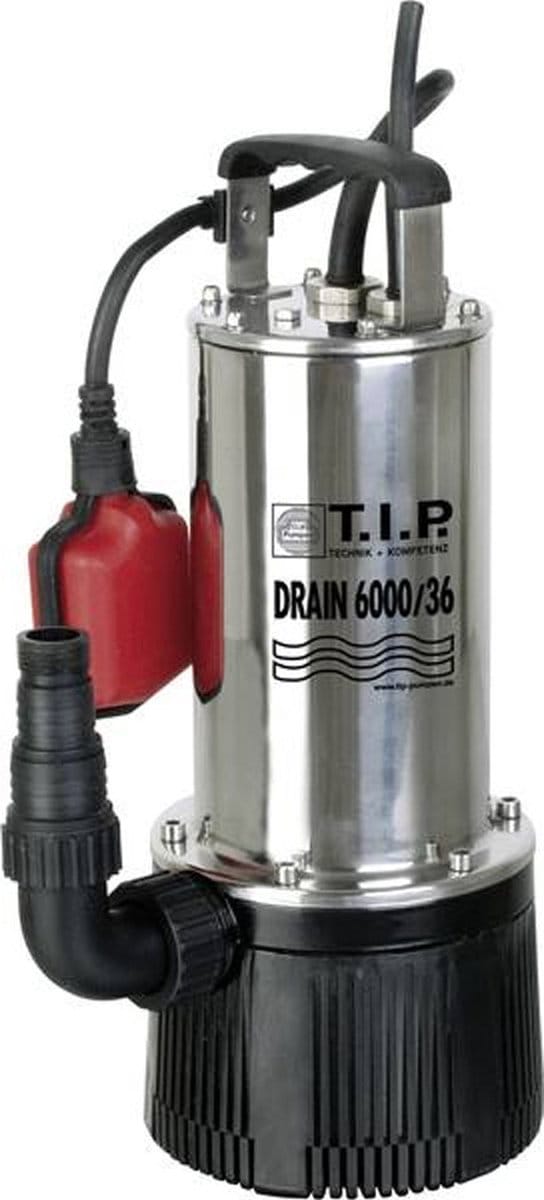 T.I.P. Drain 6000/36 hogedruk vijver / dompelpomp 6000 liter per uur - 950 Watt