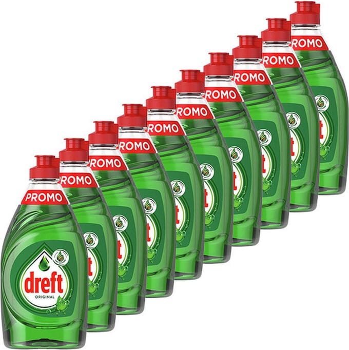 Afwasmiddel dreft original 325ml | 10 stuks
