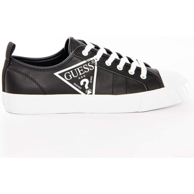 Guess damessneaker Original Dreieckslogo s/w