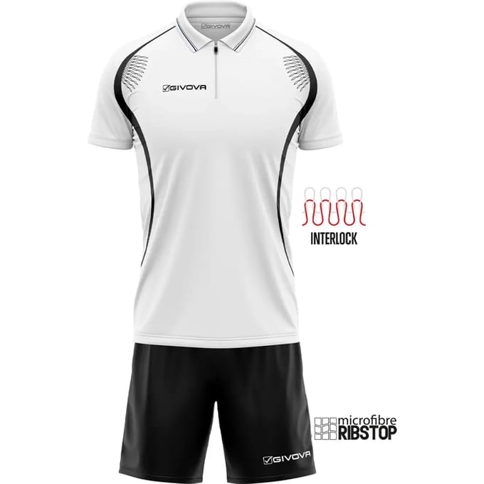 Kinderpolo en -short Givova Easy