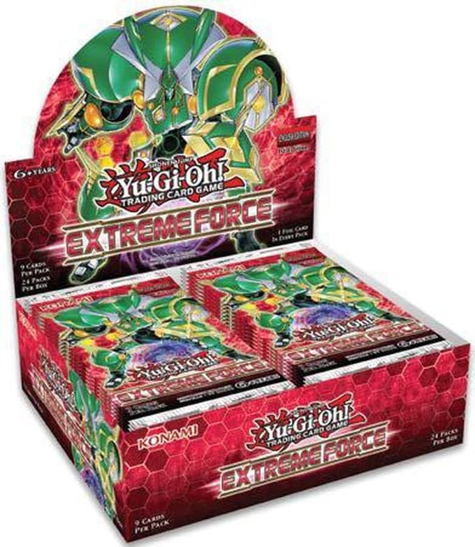 Yu-Gi-Oh! Extreme Force Booster Display