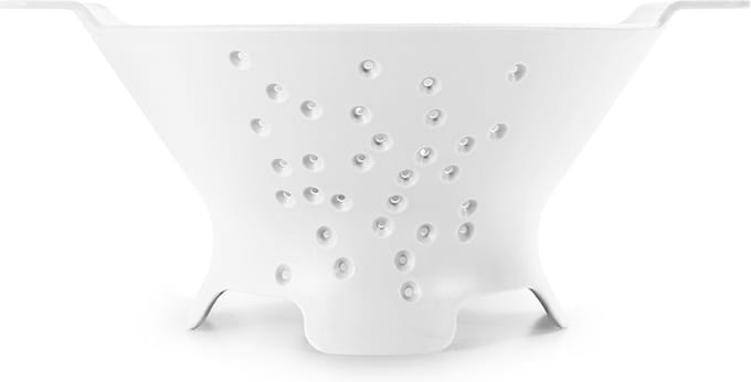 Vergiet - Cosmo - Sneeuw wit - ∅ 24,5 x 13 cm - (32 cm incl. handvatten)