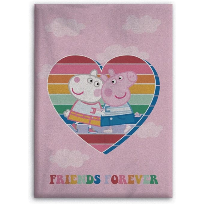 Peppa Pig fleece deken