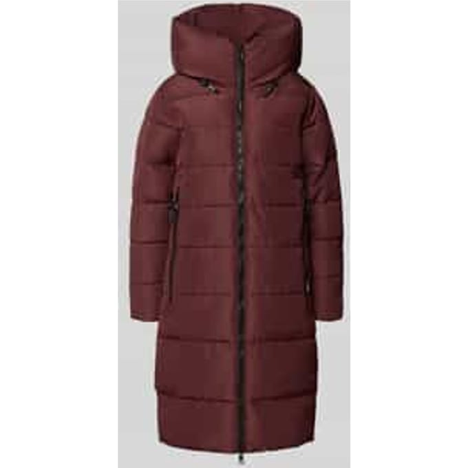 Regular fit buffer jacket met gevoerde opstaande kraag model 'Jilia'