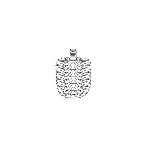 Giese replacement toilet brush head 81167