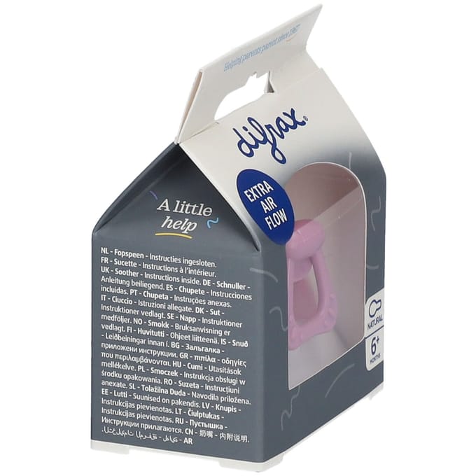 Difrax Fopspeen Natural Special Edition 6 Maanden+ 1