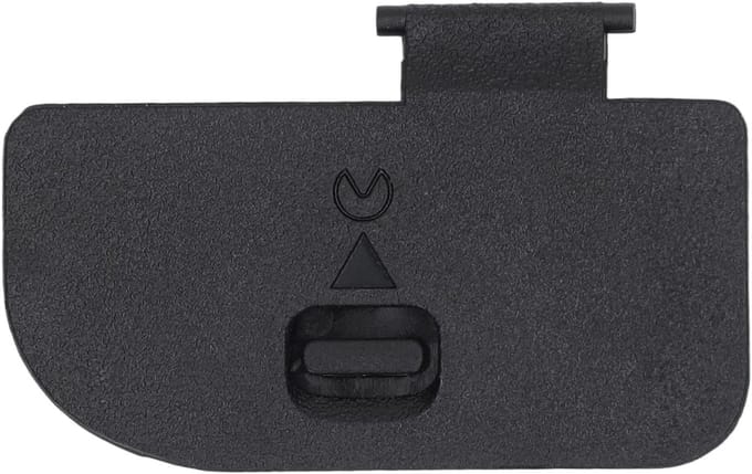 Camera Batterij Deur - Reparatiedeel Grip - Digitale Camera - Specifiek Ontwerp - 5x3x1 cm - Zwart