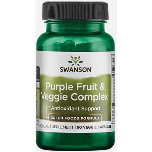 Swanson Greens paarse antioxidanten fruit- en groentecomplex 60 stuks