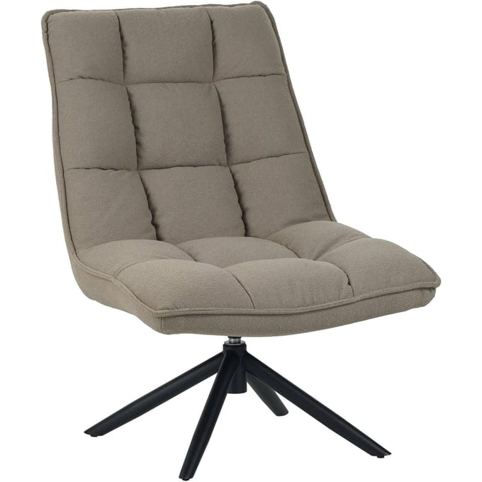 Draaifauteuil Yuki bouclé | Dimehouse