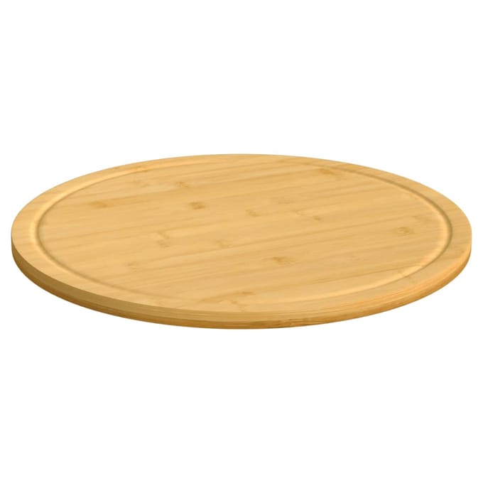 vidaXL - Snijplanken - 6 - st - Ø40x1,5 - cm - bamboe