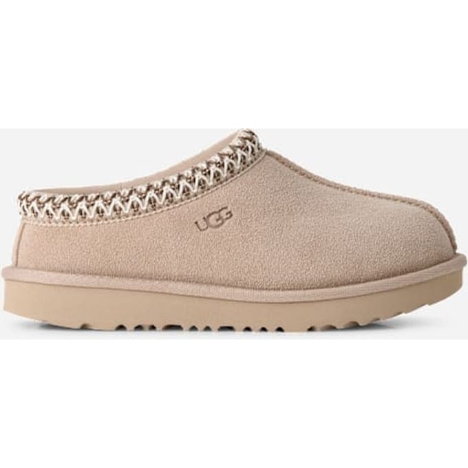 UGG® Tasman II for Kids in Moonlight, Size 2, Suede/Polyester/Wool