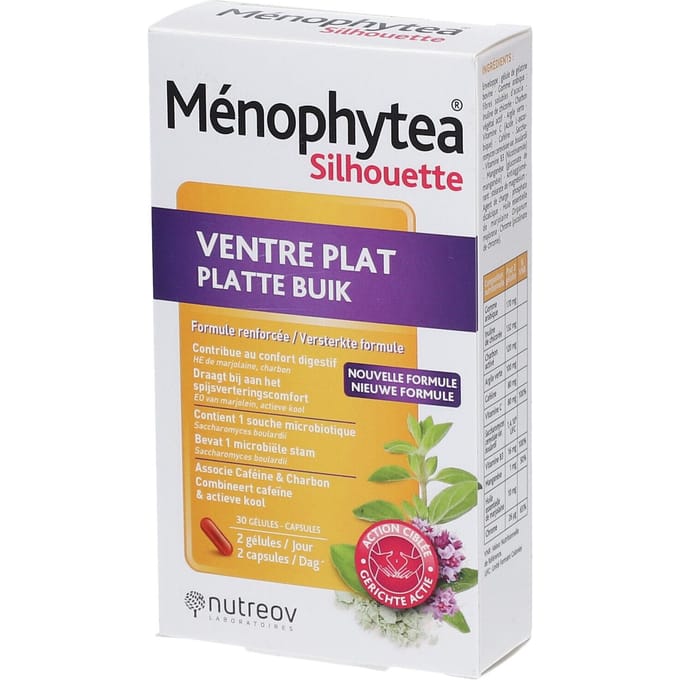 Menophytea Silhouette Ventre Plat Boite Comp 30