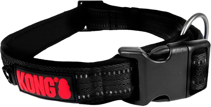 KONG Nylon Collar - Zwart - M