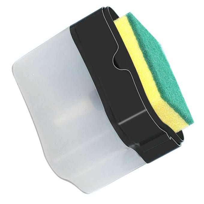 Afwasmiddeldispenser van duurzaam plastic, moeitebesparende pers, afwasmiddeldispenser met grote capaciteit