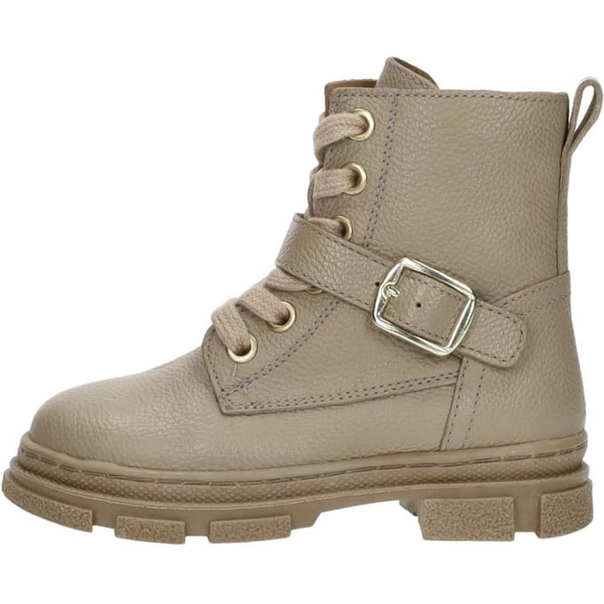 KEQ Veterschoen hoog Veterschoen hoog - Beige - Maat 25