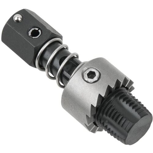 KS Tools 150.5017 1/2 speciale schroefdraadreiniger met geïntegreerde diitzitsfrees, 14 mm