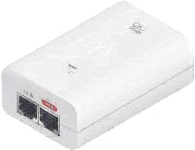 2-poorts Gigabit PoE Injector 15W voor netwerken
