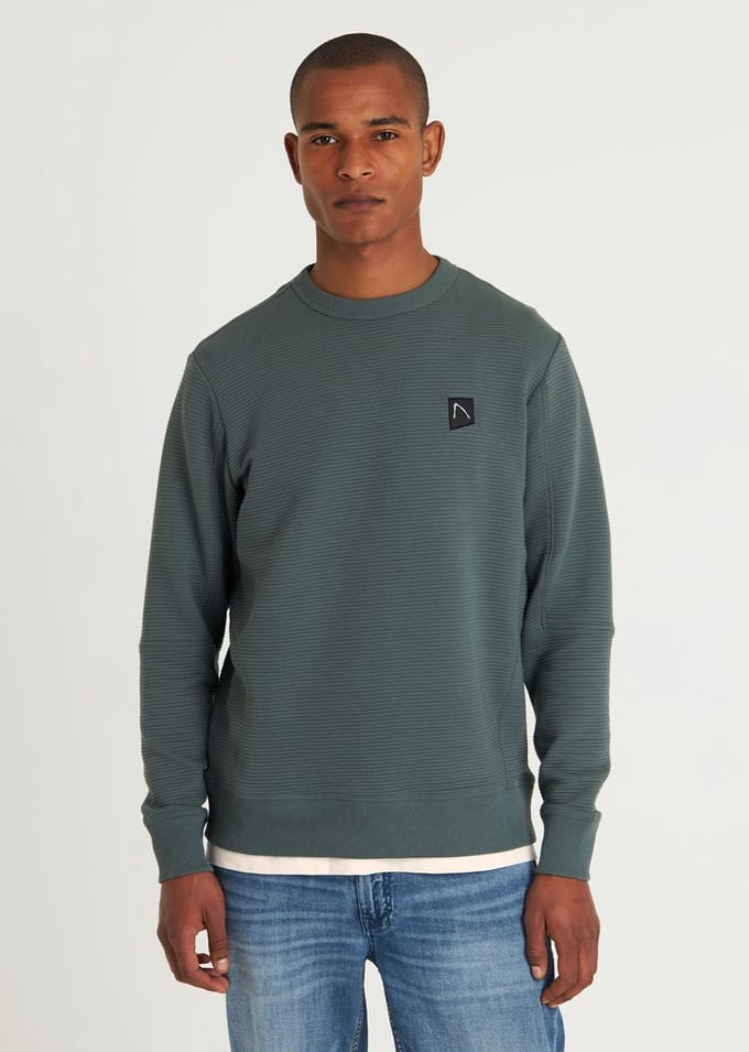 CHASIN' Heren Sweater - Bullet - Groen