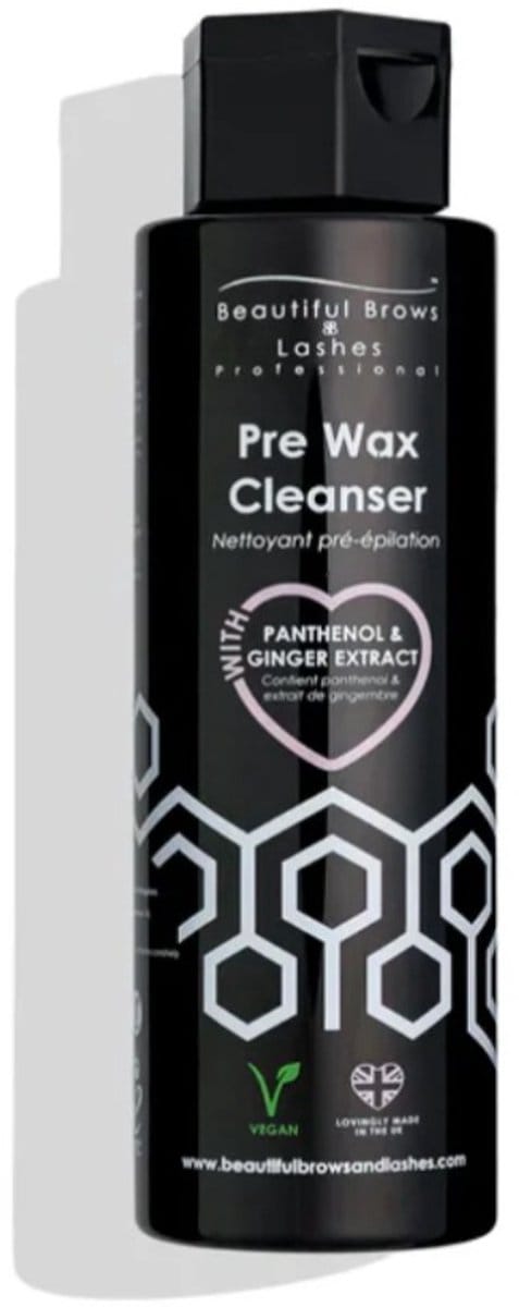 Beautiful Brows & Lashes Pre Wax Cleanser 250ml