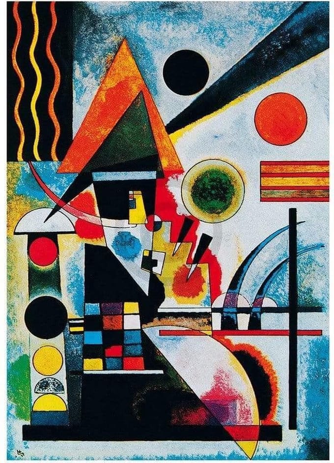 Kunstdruk Wassily Kandinsky - Balancement, 1925 40x50cm