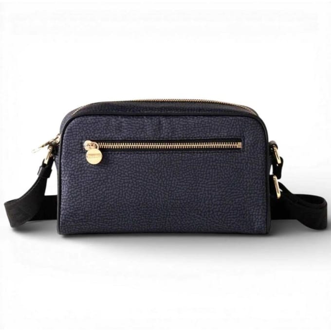 Camera Case S tas. Borbonese Blauwe lapis Op gerecycleerde stof - 934115-I15-825