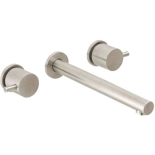 Herzbach DESIGN iX wall-mounted bridge mixer 24 cm 17.959060.1.09