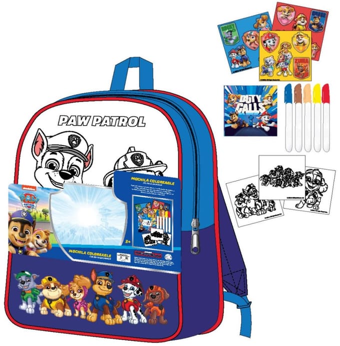 Schoolrugzak The Paw Patrol Blauw