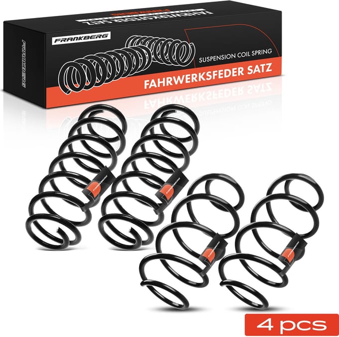 Frankberg 4x Veer Vooras Achteras voor VW Polo 6C1 6R1