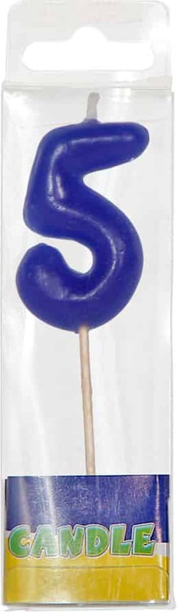 Folat BV Luxury Birthday Candle - 5 years