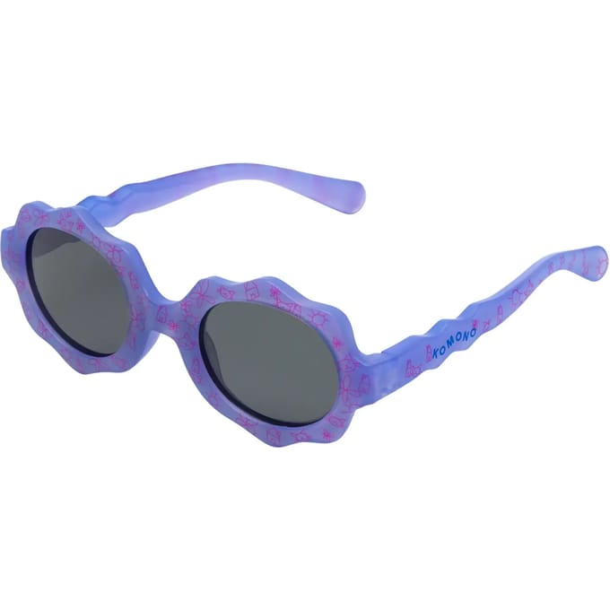 Zonnebrillen voor kinderen Komono Sunny Lilac Doodle