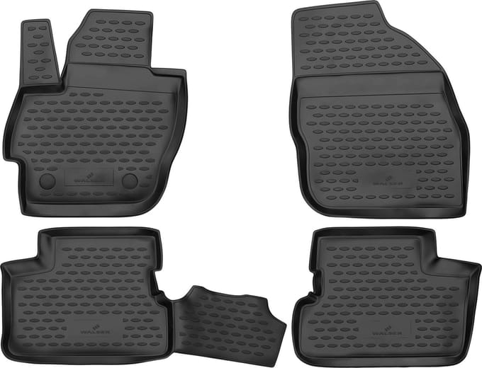 Walser Rubberen Voetmatten XTR geschikt voor Mazda 3 (BL) 2008 - 2014