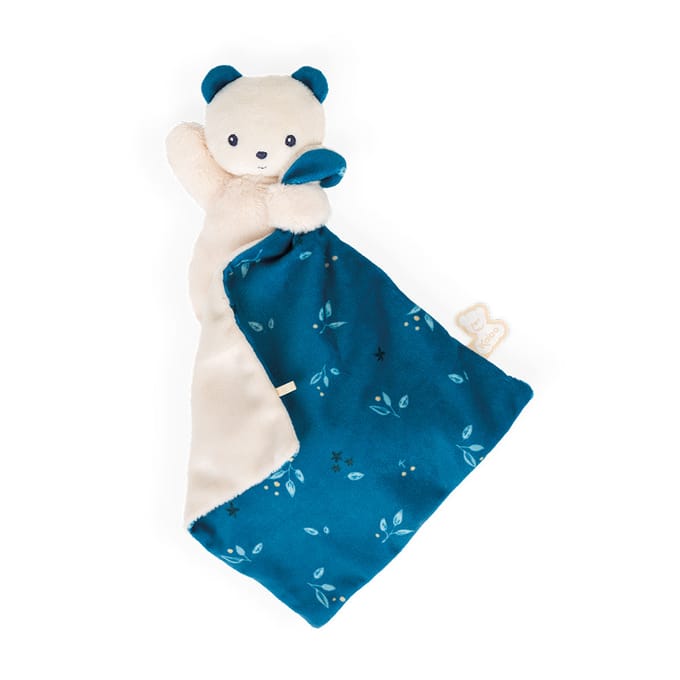 Kaloo - Carre Douceur - Knuffeldoekje - Beer - Blauw