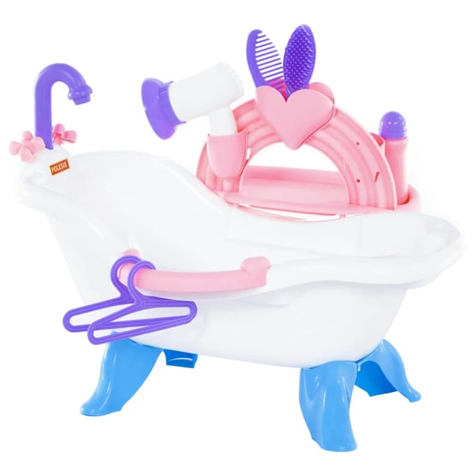 Polesie wader 7-delige Poppenbadset 83x53x41,5 cm polypropeen