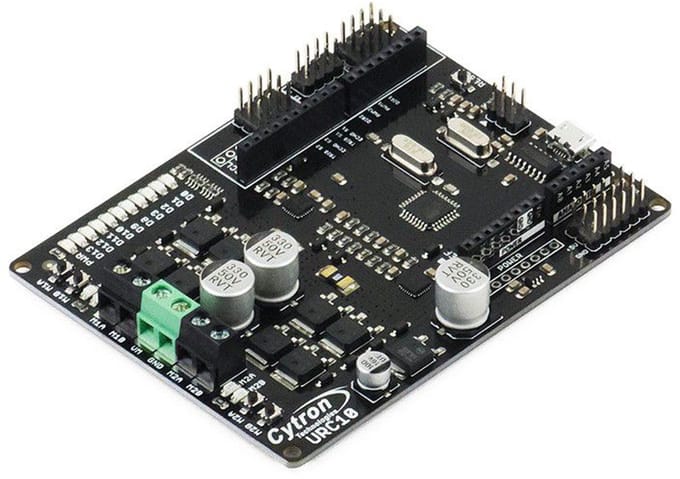 Sumo Robot Controller R1.1 – URC10 – High Power Controller voor Sumo Robots tot 3kg
