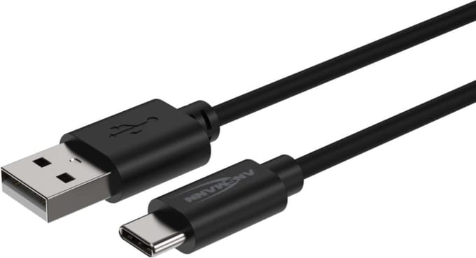 Ansmann USB type-C data- en laadkabel 100 cm