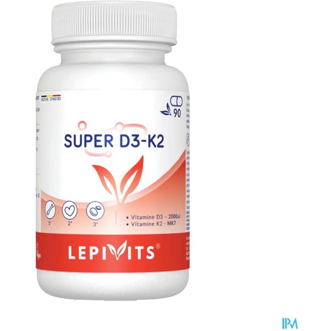 Super D3-k2 Caps 90 Lepivits